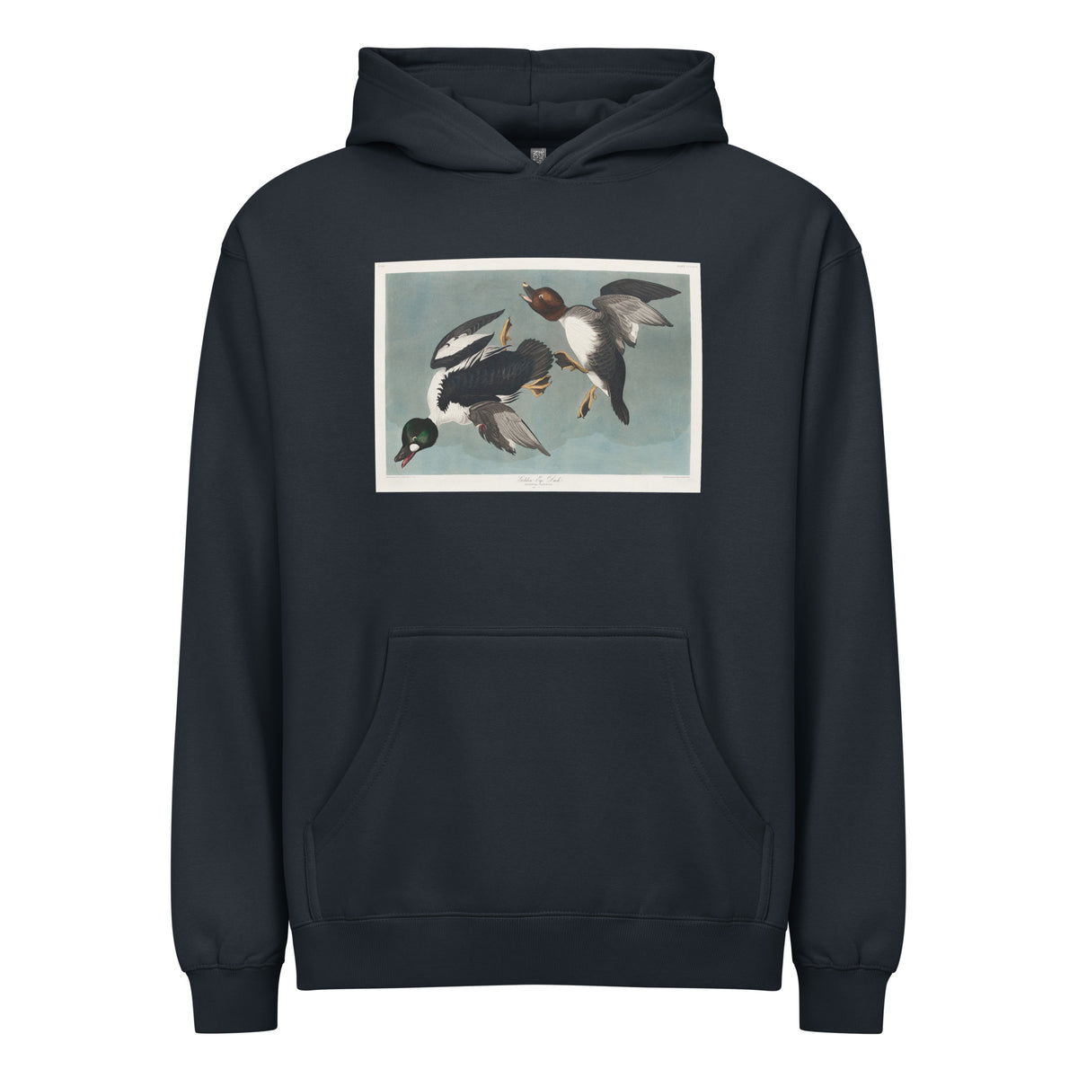 Navy Hoodie Golden-Eye Duck Signature