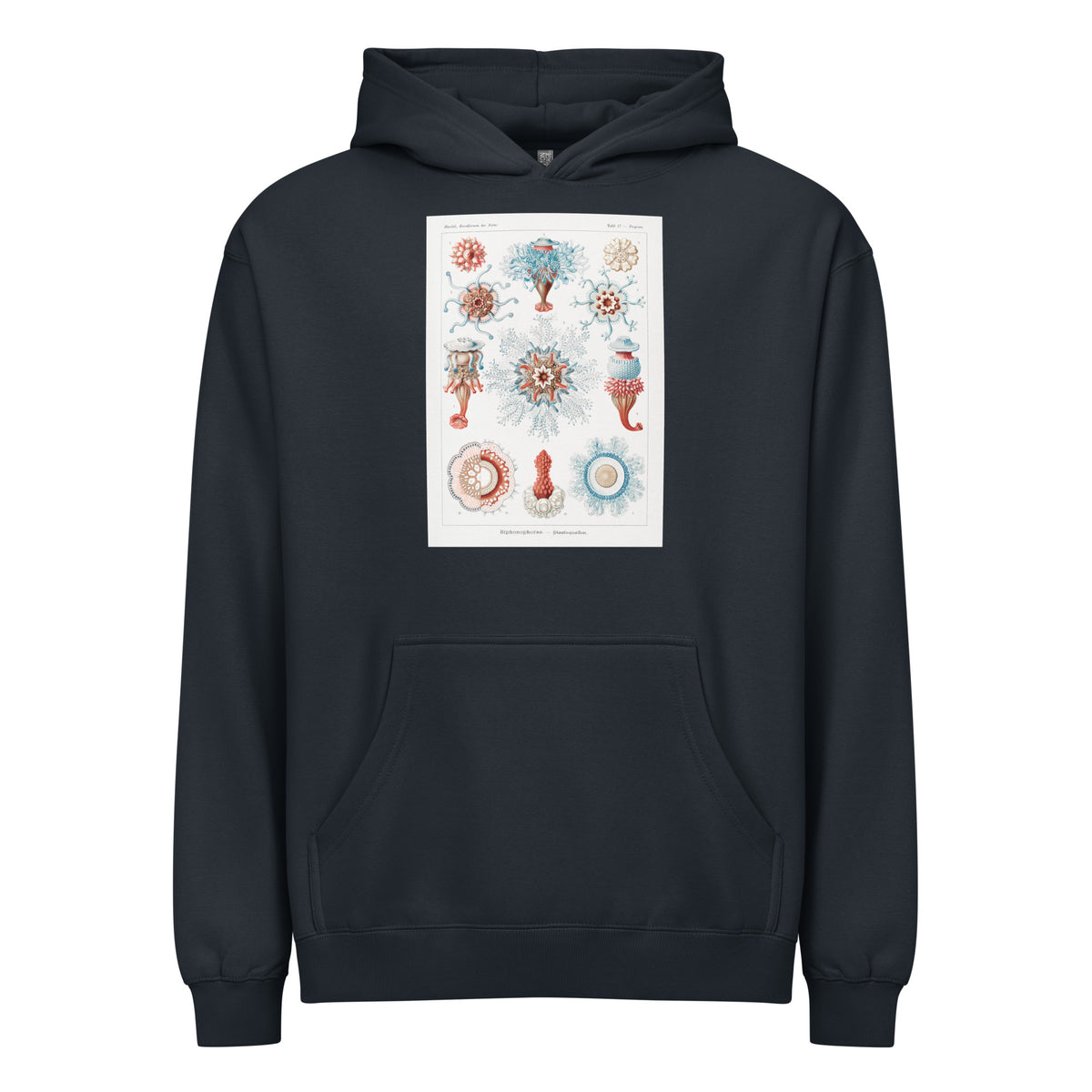 Navy Hoodie Siphonophorae Staatsquallen Signature