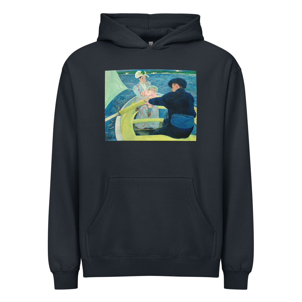 Navy Hoodie The Boating Party Signature