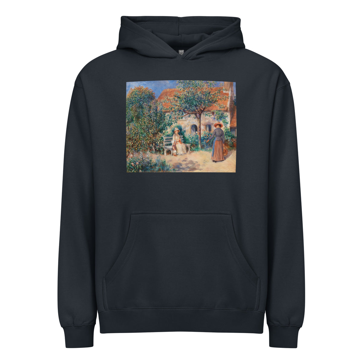 Navy Hoodie In Brittany En Bretagne Signature