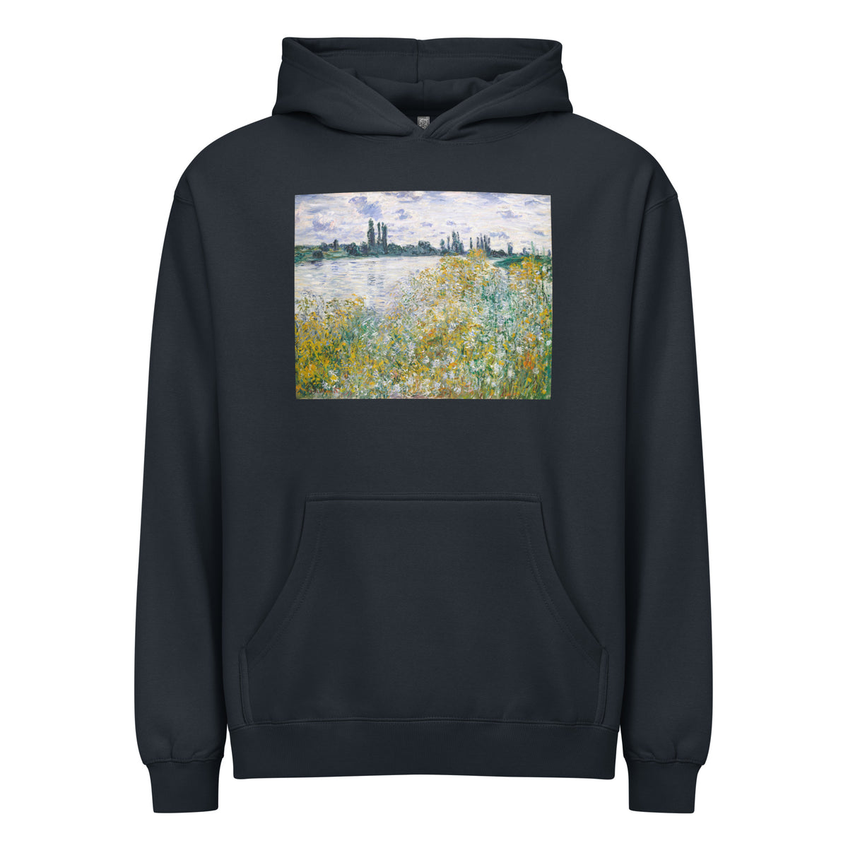 Navy Hoodie Icirc Le Aux Fleurs Near Vetheuil Signature