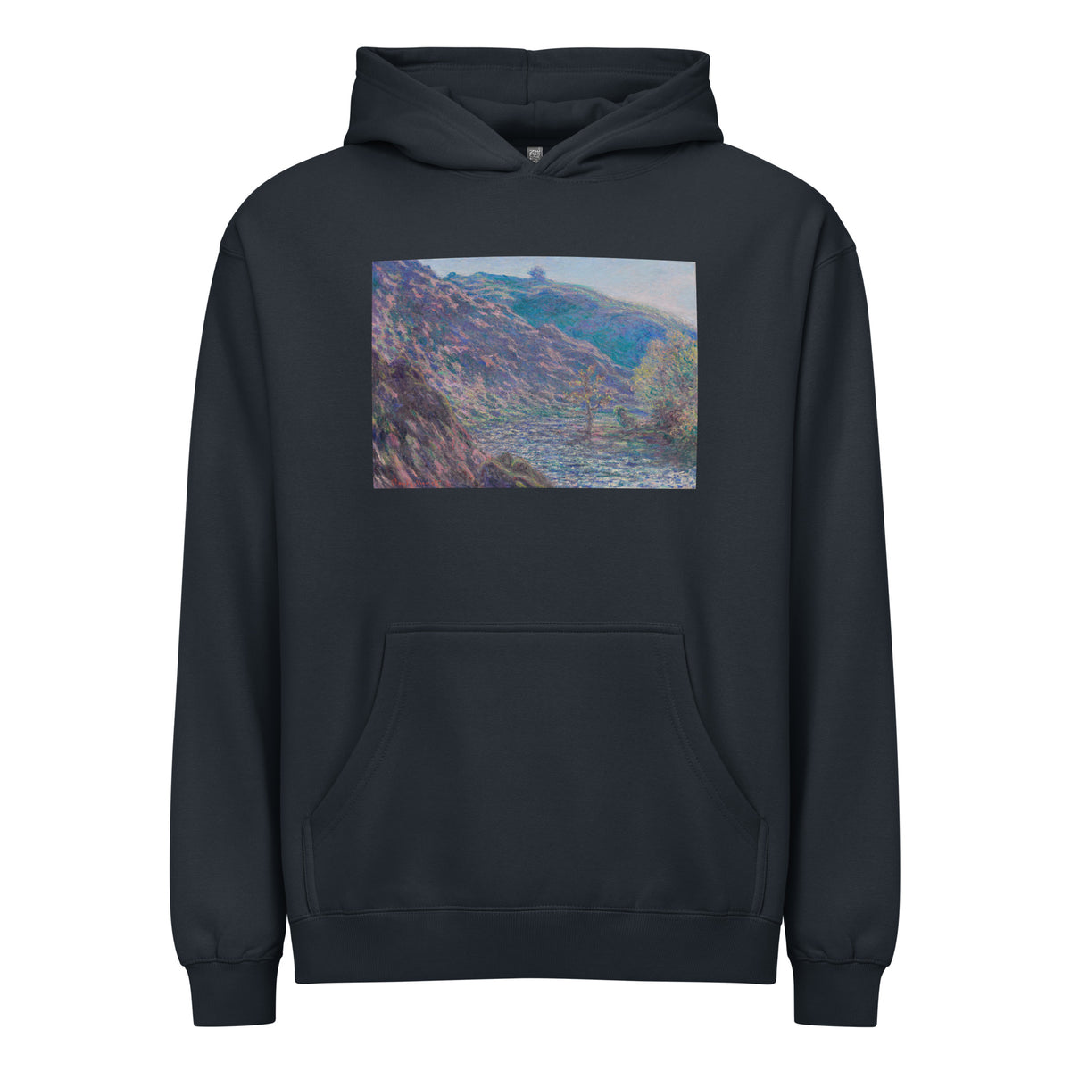 Navy Hoodie The Petite Creuse River Signature