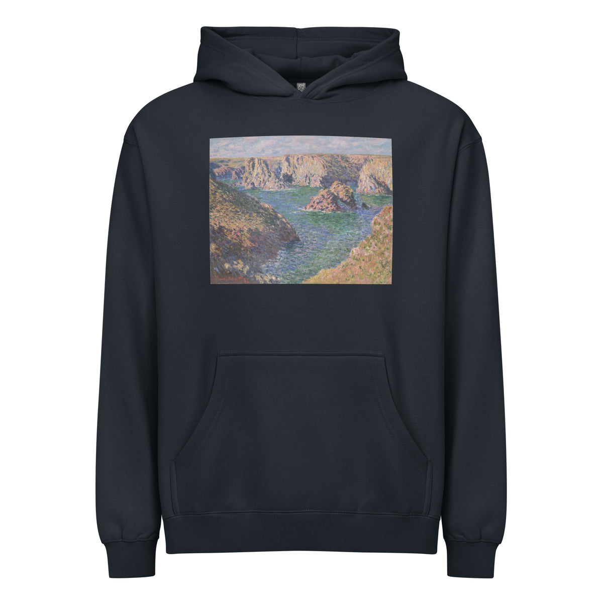 Navy Hoodie Port-Domois Belle-Isle Signature