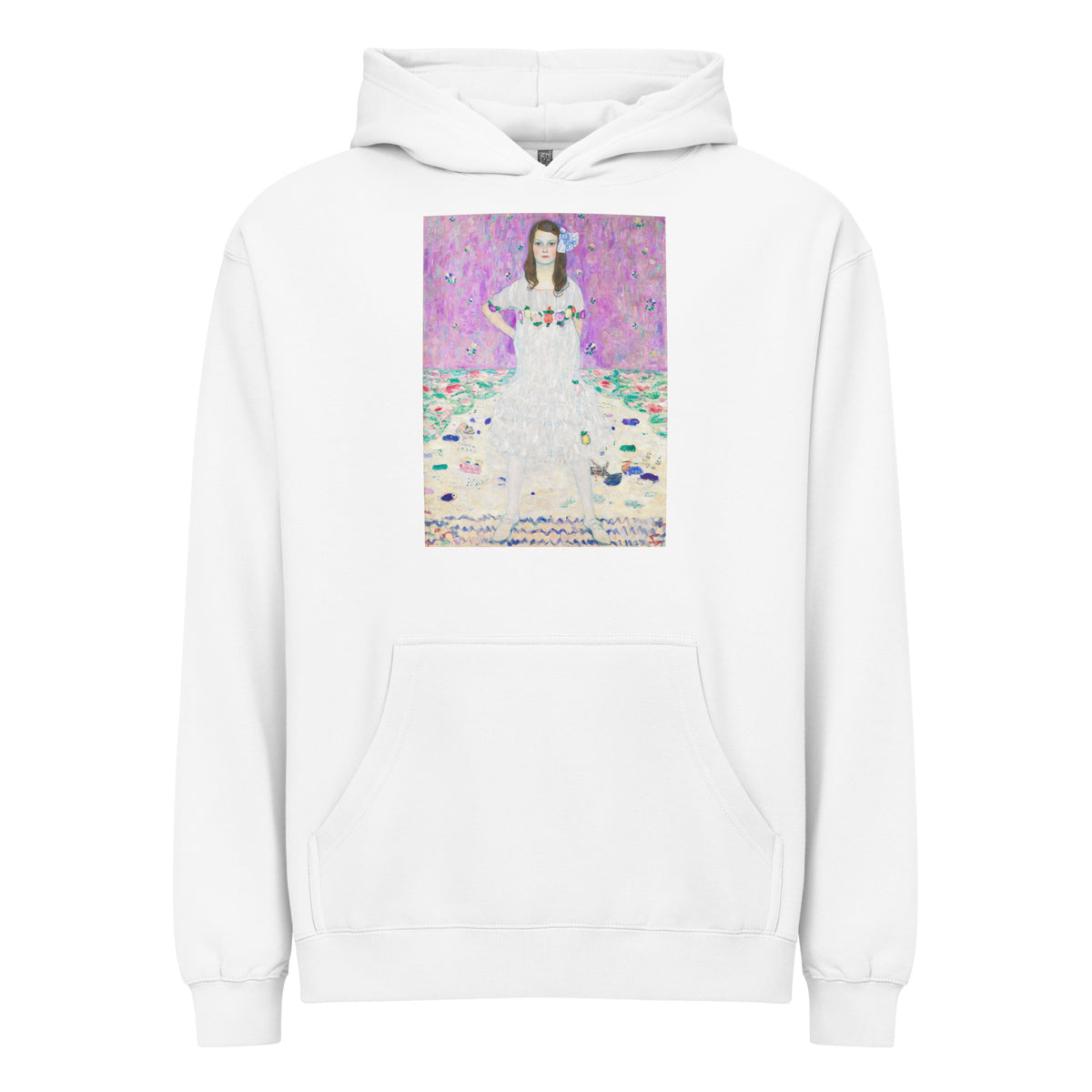 White Hoodie Gustav Klimt S Mada Primavesi Famous Artwork Signature