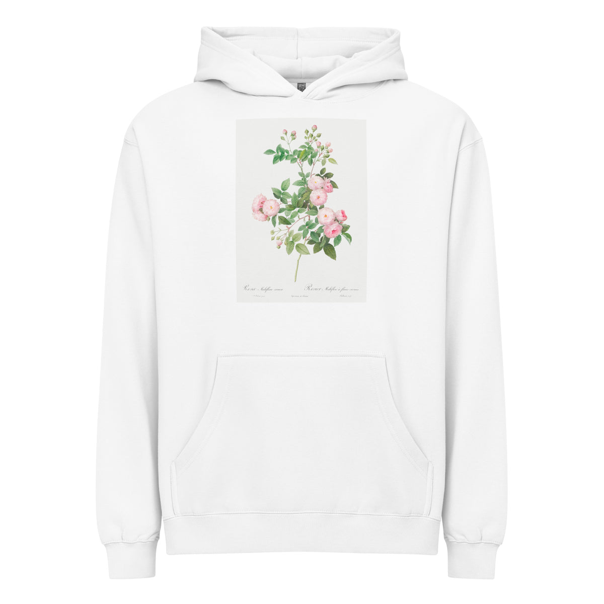 White Hoodie Flesh-Pink Multiflora Rosa Multiflora Carnea Signature
