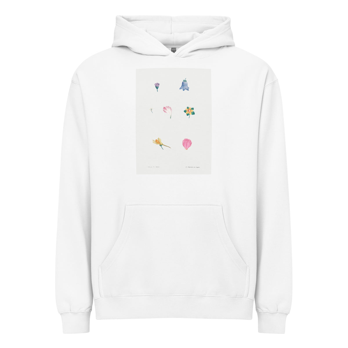 White Hoodie Flower Set Redoute 1759 II Signature
