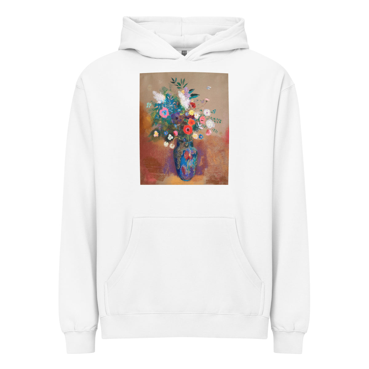 White Hoodie Bouquet Of Flowers 1900 1905 Signature