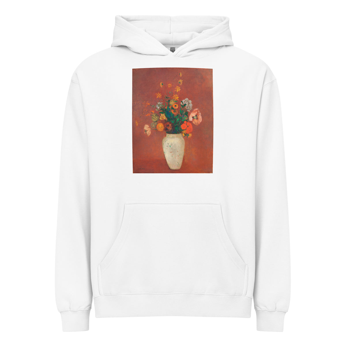 White Hoodie Bouquet In A Chinese Vase 1912 1914 Signature