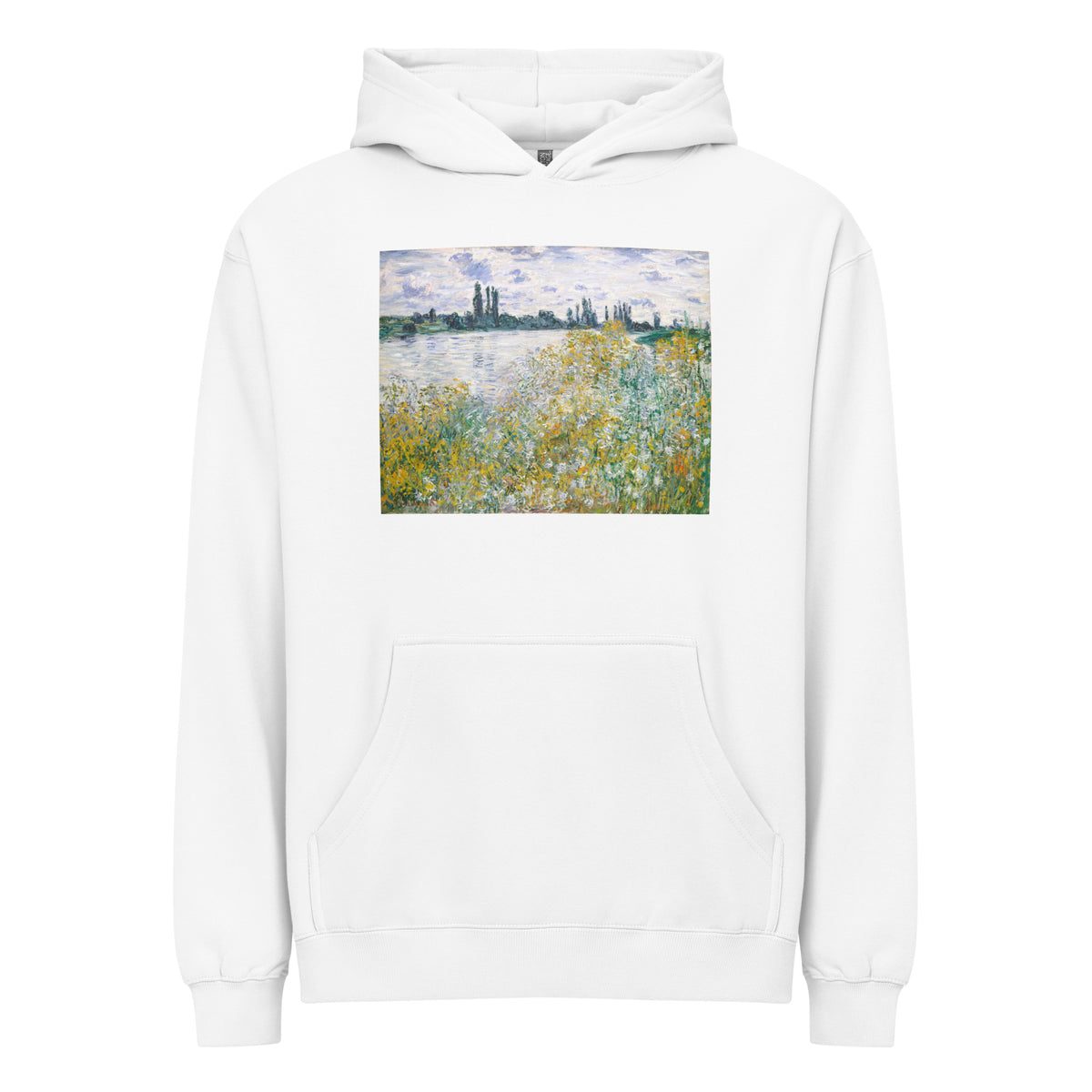 White Hoodie Icirc Le Aux Fleurs Near Vetheuil Signature