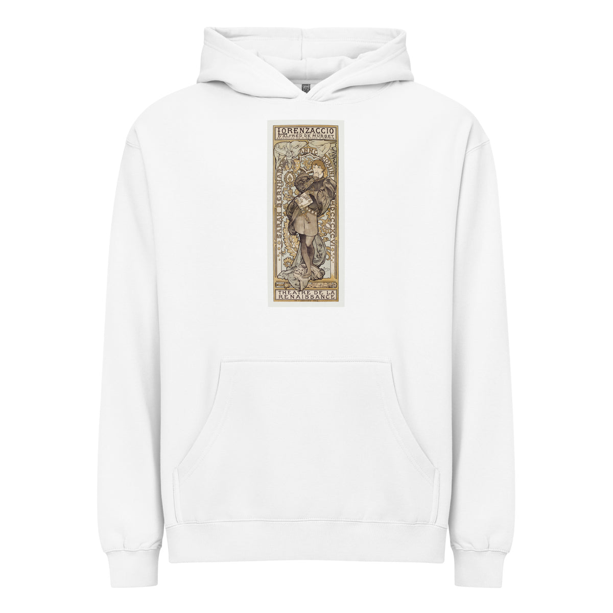 White Hoodie Lorenzaccio Piece En V Actes D Alfred De Musset Adaptation De M Armand D Artois Theatre De La Renaissance - Alphonse Maria Mucha 1869 Signature