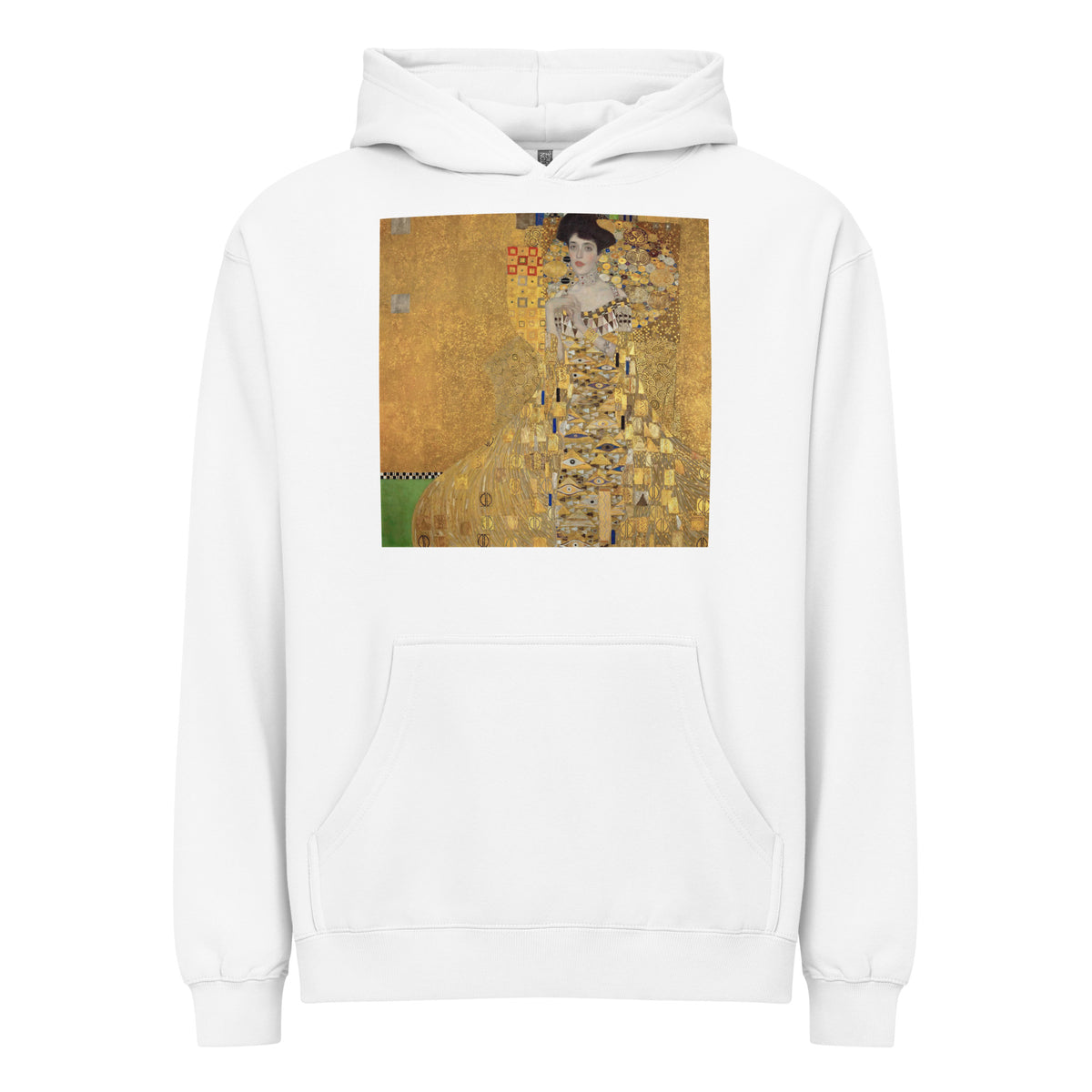 White Hoodie Gustav Klimt Portrait Of Adele Bloch-Bauer I Famous Painting Signature