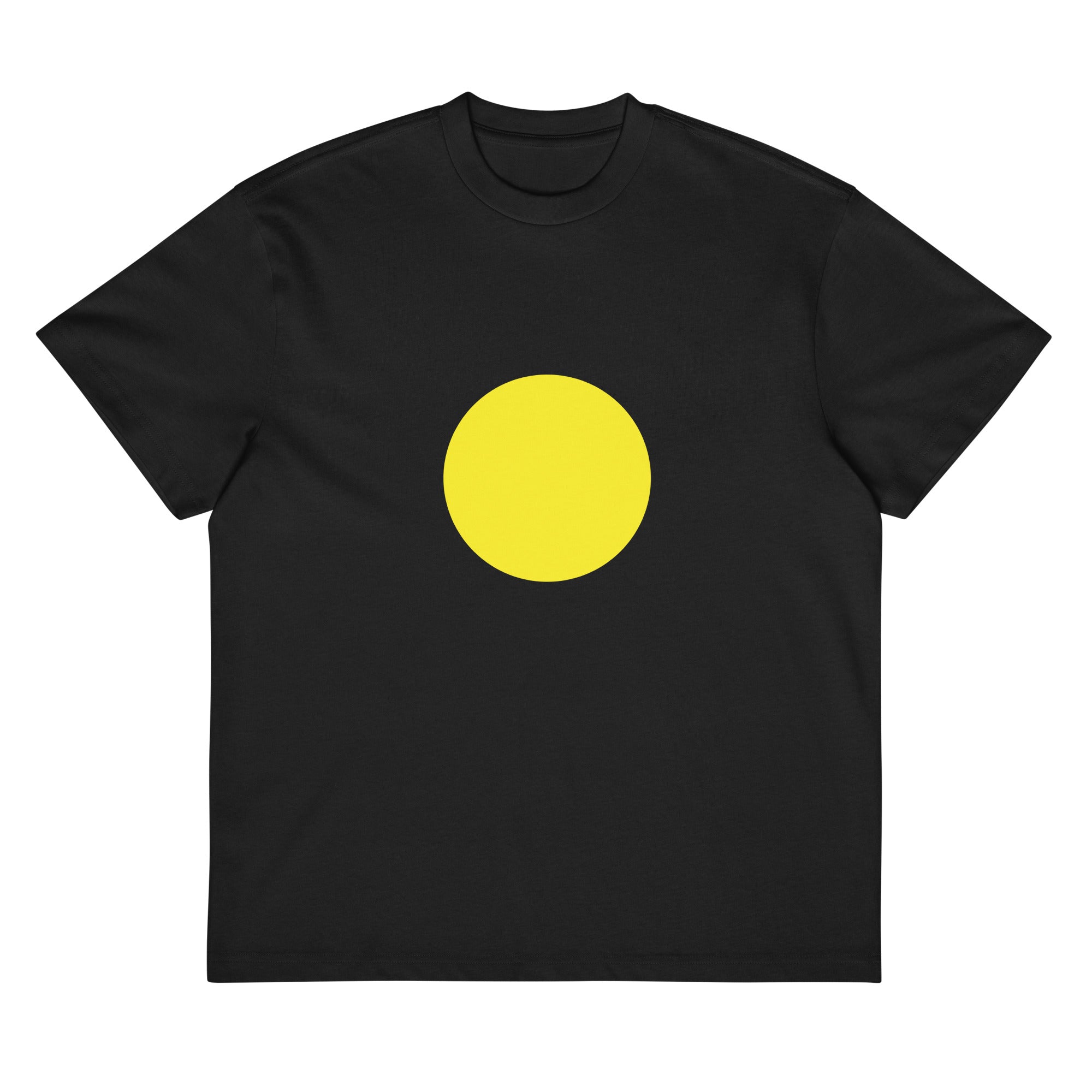 Black T-shirt Delete Design Signature