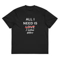 Black T-shirt All I Need Is 1 Million Dollars Signature