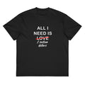 Black T-shirt All I Need Is 1 Million Dollars Signature