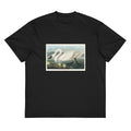 Black T-shirt Common American Swan - John James Audubon 1827 Signature