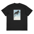 Black T-shirt Two Crows On A Branch - Ohara Koson 1927 Signature