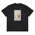 Black T-shirt Rooster And Chicken - Ohara Koson 1900 Signature