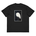 Black T-shirt Egret In The Rain - Ohara Koson 1925 Signature