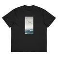 Black T-shirt Three Seagulls - Ohara Koson 1900 Signature