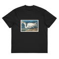 Black T-shirt Great White Heron Signature