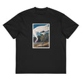 Black T-shirt Hooping Crane Signature