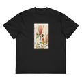 Black T-shirt Sparrow On Blooming Magnolia Branch - Ohara Koson 1900 Signature