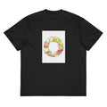 Black T-shirt Roses Signature