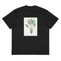Black T-shirt Bird Of Paradise Illustration II Signature