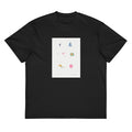 Black T-shirt Flower Set Redoute 1759 II Signature