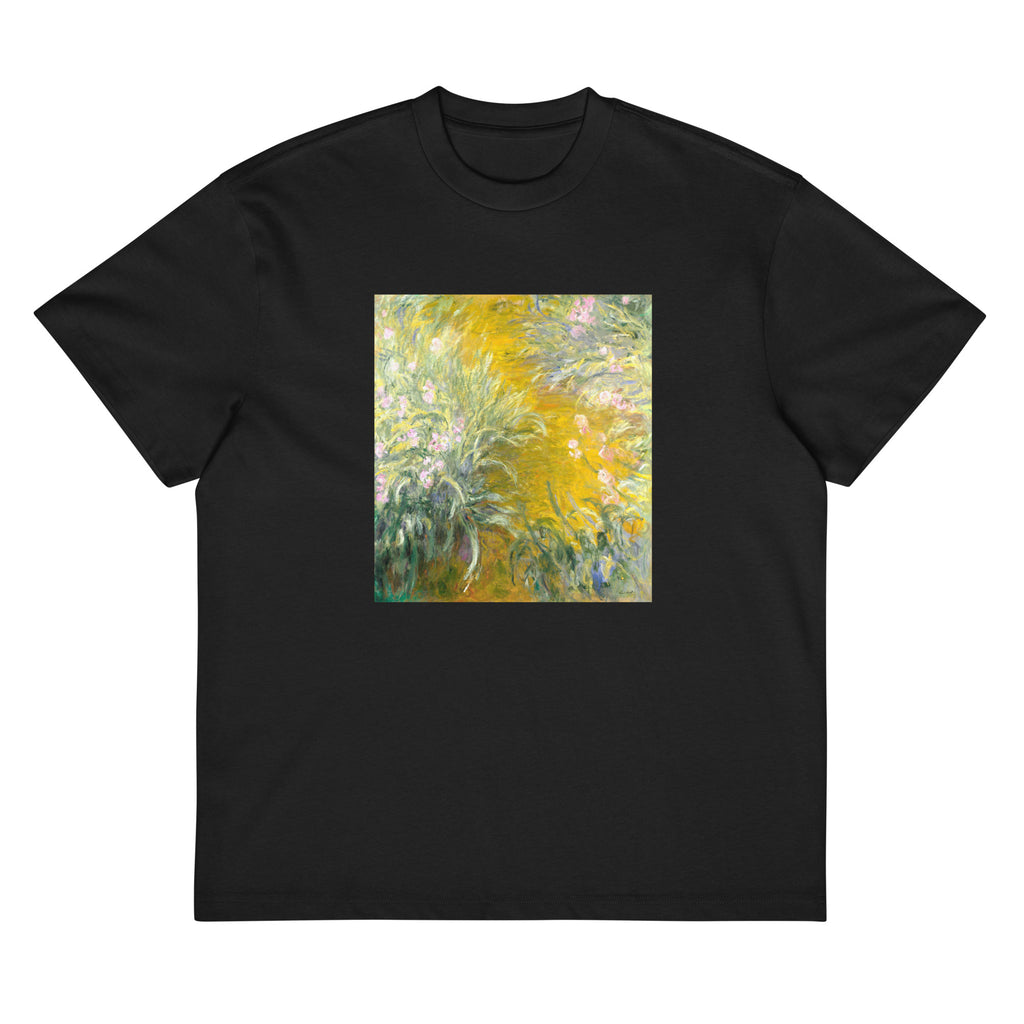 Black T-shirt The Path Through The Irises Signature