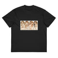 Black T-shirt Alphonse Maria Mucha S The Seasons Famous Art Nouveau Artwork Signature