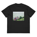 Black T-shirt Villas At Trouville Painting In High Resolution Signature
