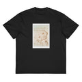 Black T-shirt Topographic Map Of Part Of The Memphite Necropolis Pyramids Of Giza Signature