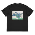Black T-shirt Vincent Van Gogh S Irises Signature