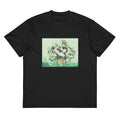 Black T-shirt Roses Van Gogh Nga Signature
