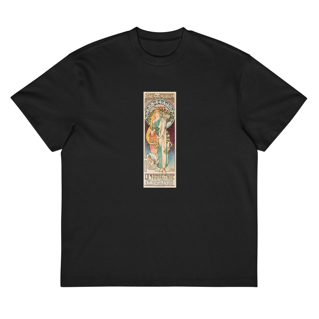 Black T-shirt La Samaritaine Signature