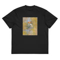 Black T-shirt Claude Monet S The Geese Famous Painting Signature