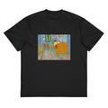 Black T-shirt Vincent Van Gogh S The Bedroom Famous Painting Signature