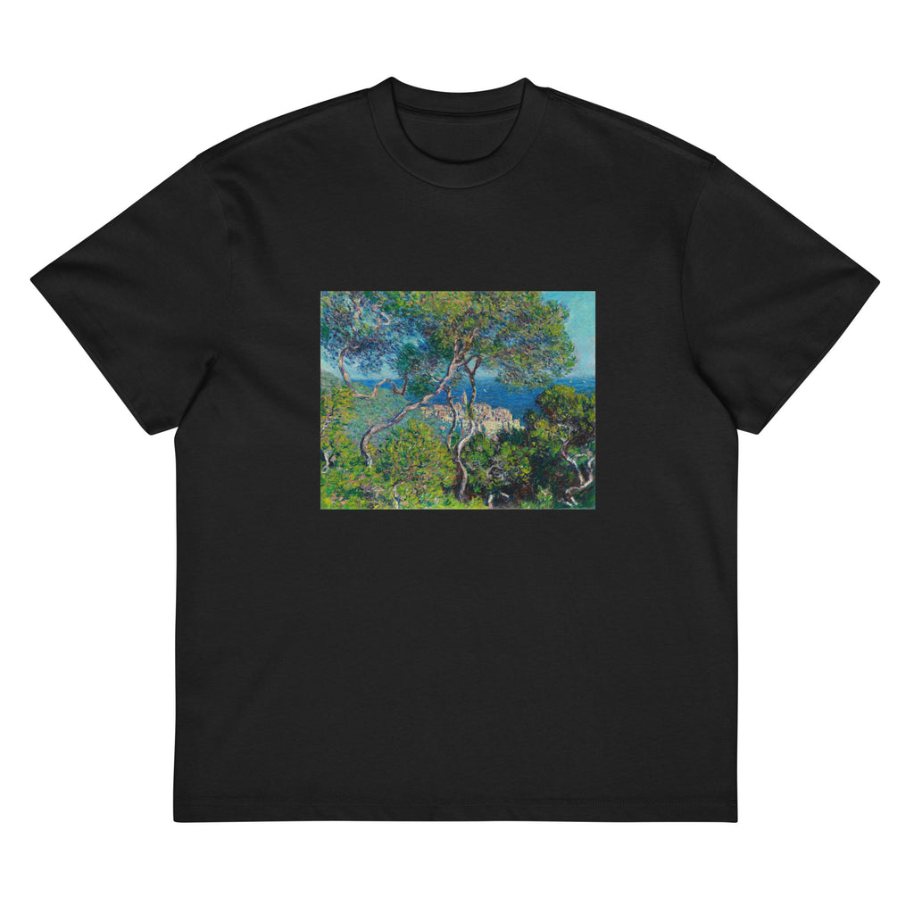 Black T-shirt Bordighera Signature