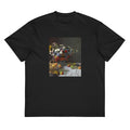 Black T-shirt Still Life With Flowers And Fruit Signature
