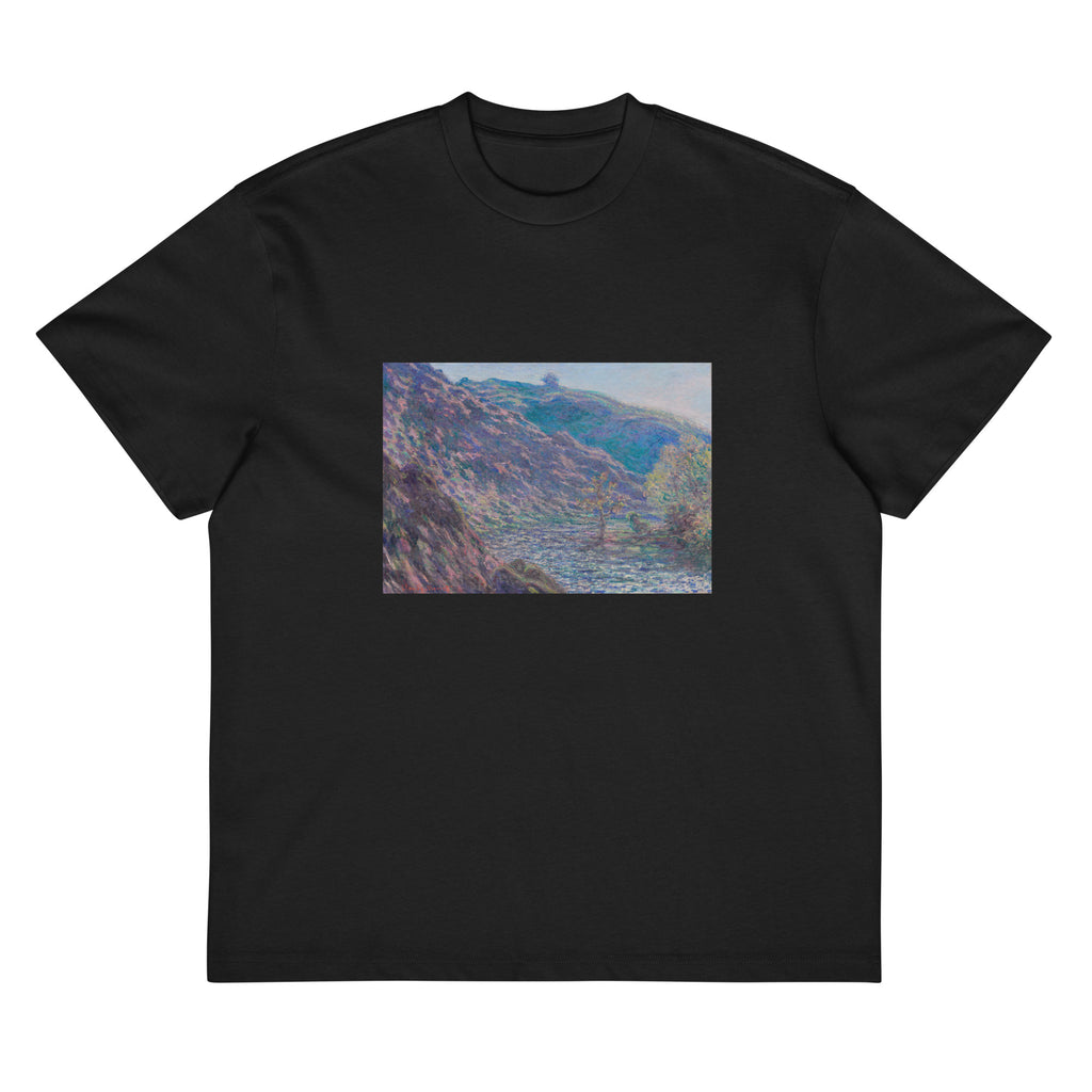 Black T-shirt The Petite Creuse River Signature