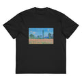 Black T-shirt Poppy Field Giverny Signature