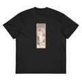 Black T-shirt La Dame Aux Camelias Sarah Bernhardt Signature
