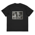 Black T-shirt Bather With Geese Signature