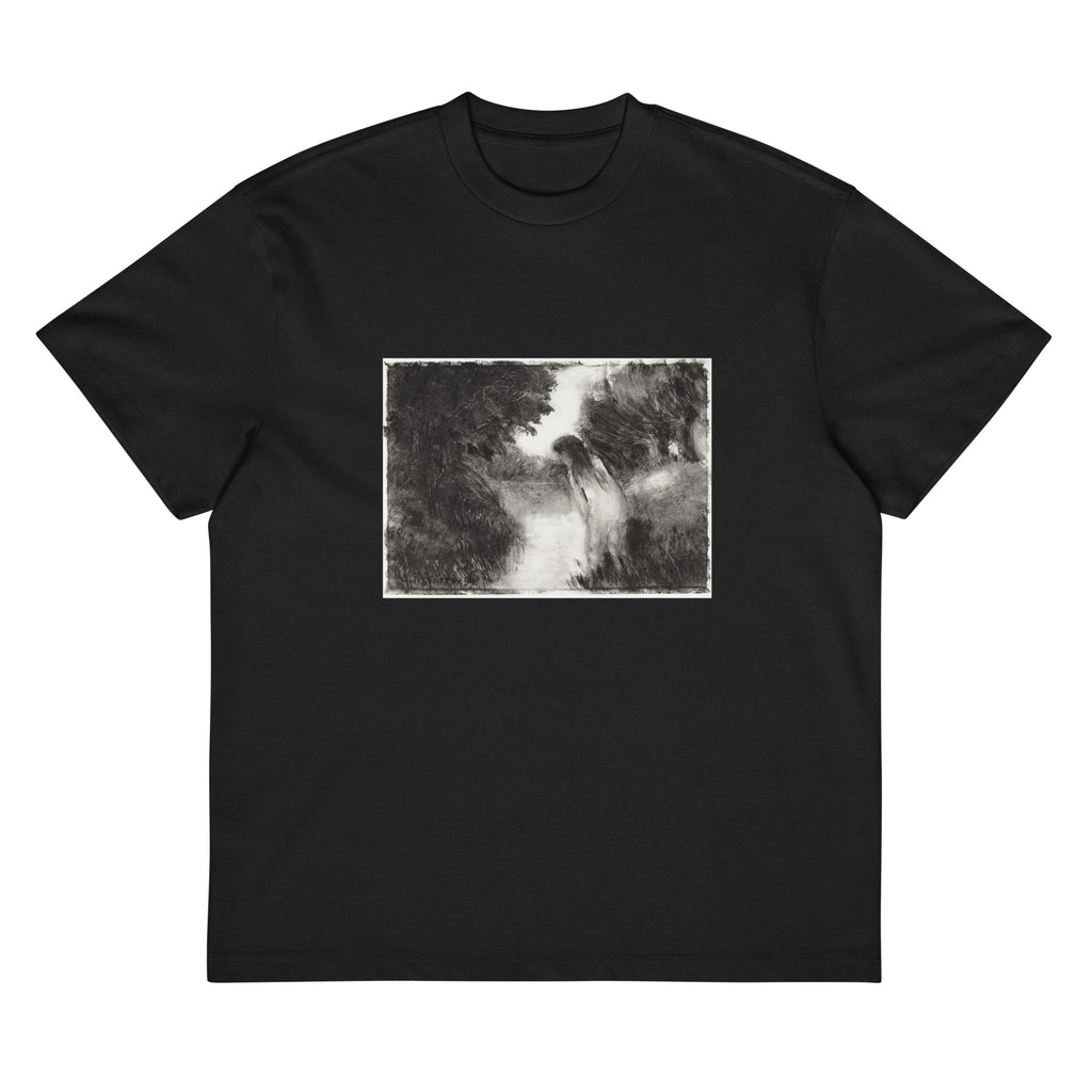 Black T-shirt A Bather Signature