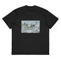 Black T-shirt Piette House At Montfoucault Painting In High Resolution Signature