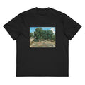 Black T-shirt Fontainebleau Oak Trees At Bas-Breau 1832 Or 1833 Signature