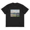Black T-shirt The Garden Of The Tuileries On A Winter Afternoon Signature