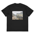 Black T-shirt French Theater Square Paris Painting In High Resolution Signature