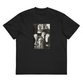 Black T-shirt Gustav Klimt Jurisprudence Famous Painting Signature